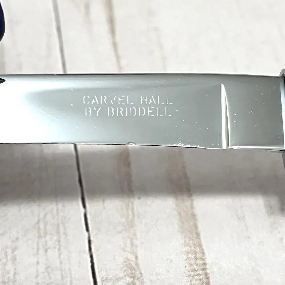 Vintage Carvel Hall Steak Knives Set of 8 by Briddell w/case Excellent Condition